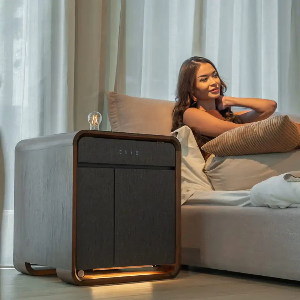 EVIS LuxeCube – Mesa de purificação de ar inteligente 