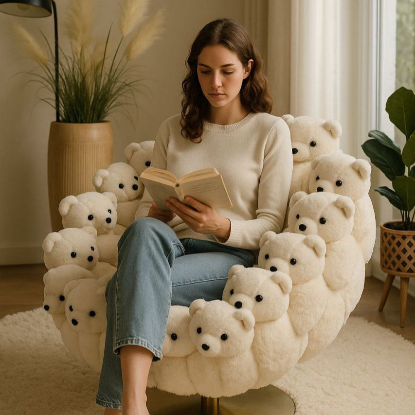 Móveis de sala chaise de créateur personnalité créative Art poupée