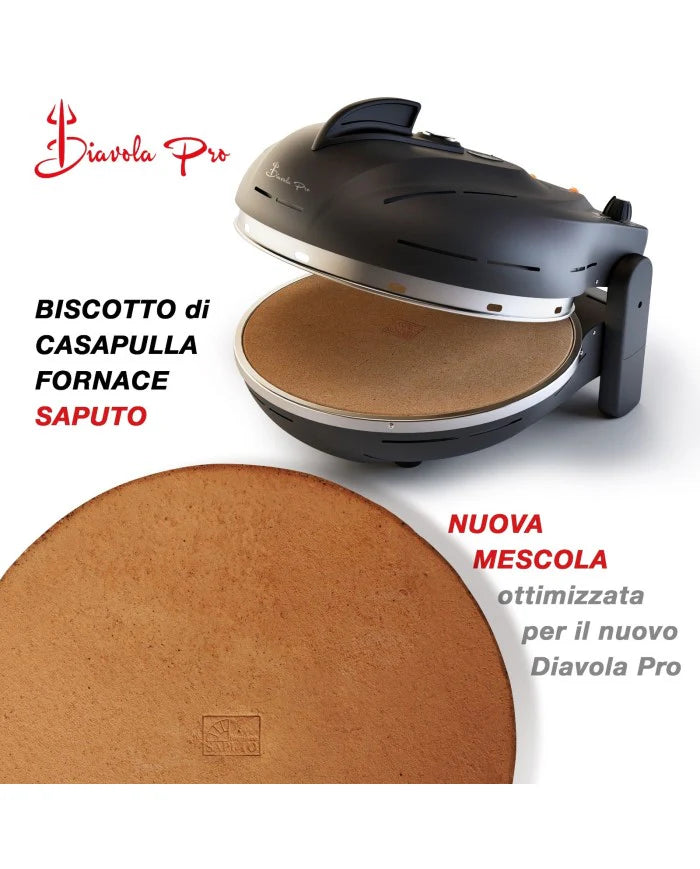 Forno elétrico para pizza Diavola Pro V 3.0 - Design e patente 100% fabricados em Itália 