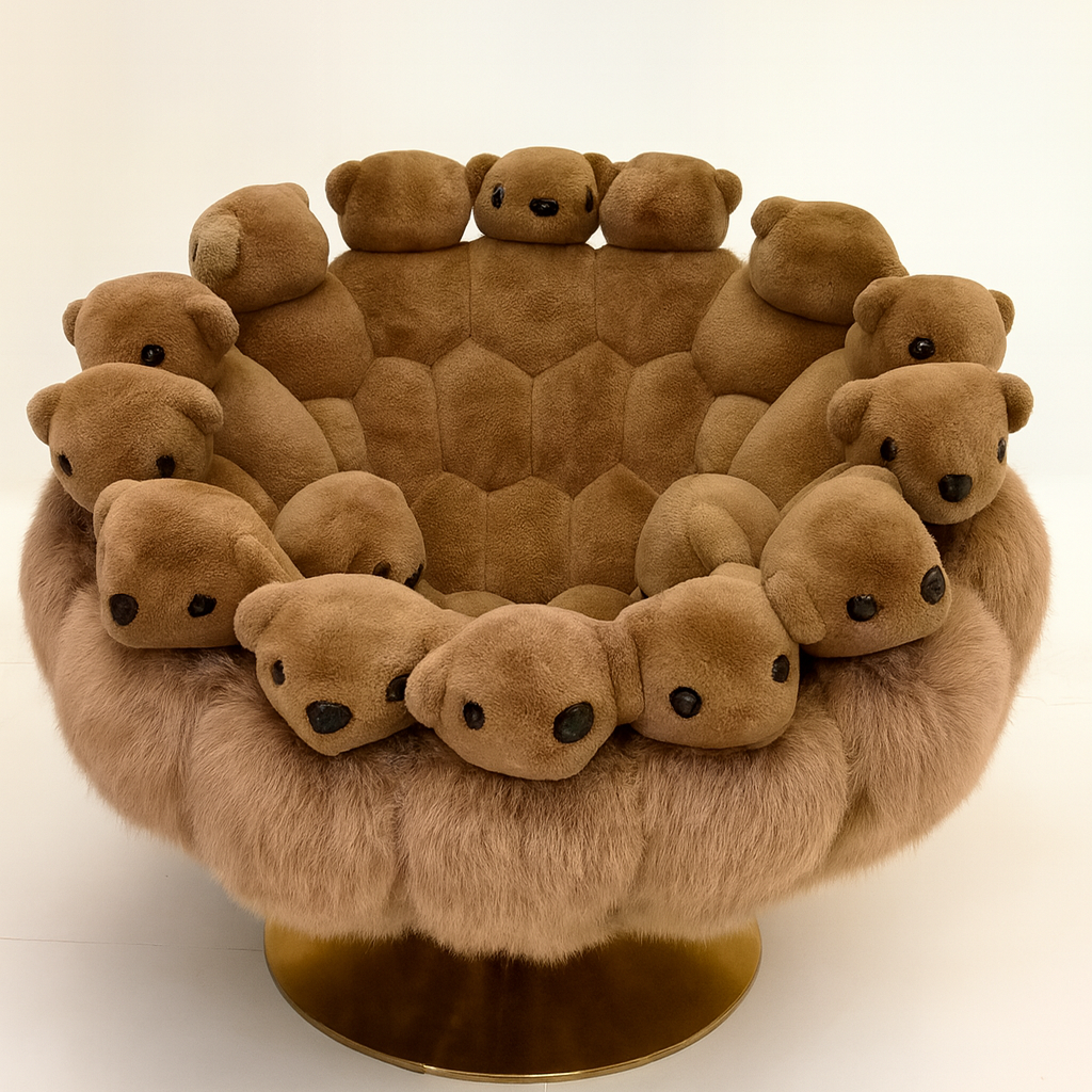 Móveis de sala chaise de créateur personnalité créative Art poupée